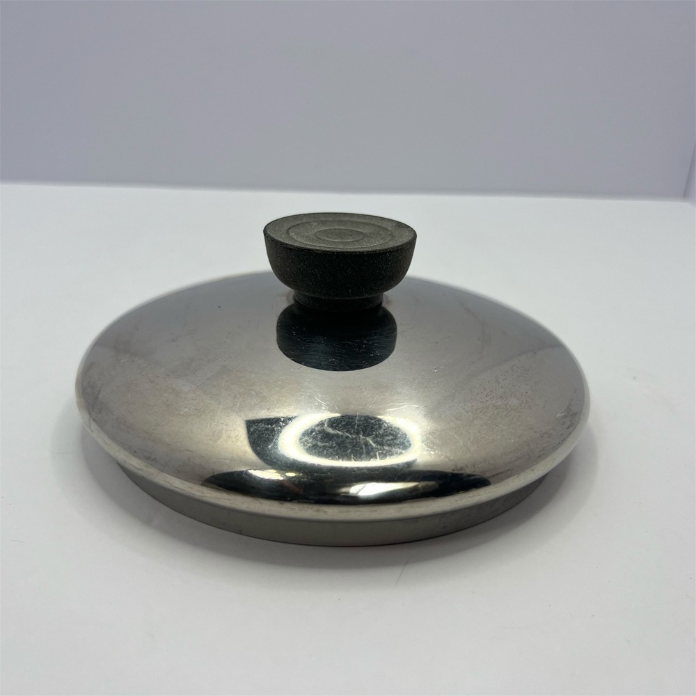 Revere Ware Replacement Lid 6" Vintage Stainless Steel Cookware Part Midcentury
